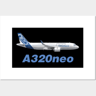 Airbus A320neo Posters and Art